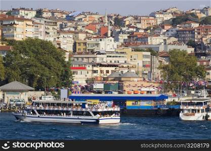 Buildings at the waterfront, Istanbul, Turkey