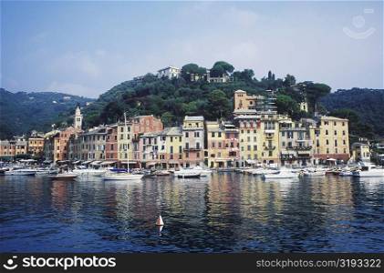 Buildings at the waterfront, Italy