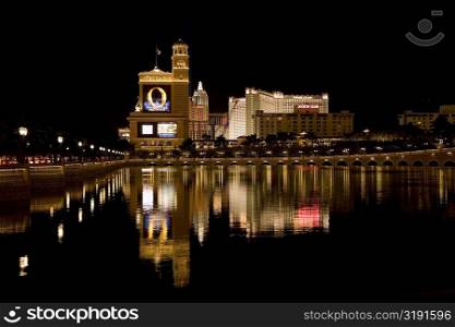 Buildings at the waterfront, Las Vegas, Nevada, USA