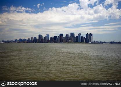 Buildings at the waterfront, Manhattan, New York City, New York State, USA