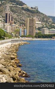 Buildings at the waterfront, Monte Carlo, Monaco
