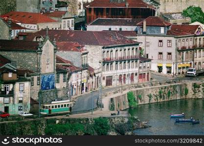 Buildings at the waterfront, Oporto, Portugal