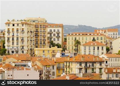 Buildings in a city, Cote d&acute;Azur, Cannes, Provence-Alpes-Cote D&acute;Azur, France