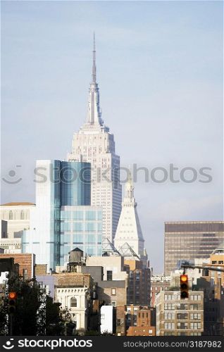 Buildings in a city, Empire State Building, Manhattan, New York City, New York State, USA