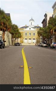 Buildings in a city, Old Exchange Building, Charleston, South Carolina, USA