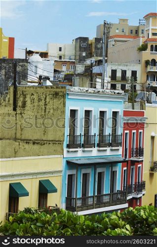 Buildings in a city, Old San Juan, San Juan, Puerto Rico