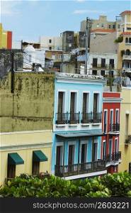 Buildings in a city, Old San Juan, San Juan, Puerto Rico