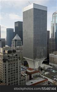 Buildings in a city, Rainier Tower, Seattle, Washington State, USA