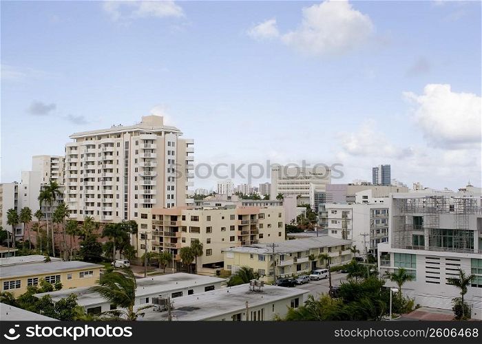 Buildings in a city, South Beach, Miami, Florida, USA