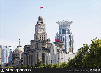 Buildings in a city, The Bund, Shanghai, China