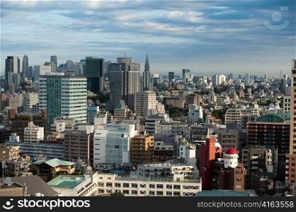 Buildings in a city, Tokyo, Japan
