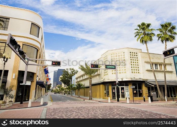 Buildings in a city, West Palm Beach, Florida, USA