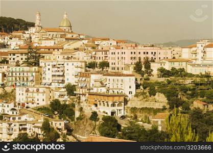 Buildings in a town, Vietri sul Mare, Costiera Amalfitana, Salerno, Campania, Italy