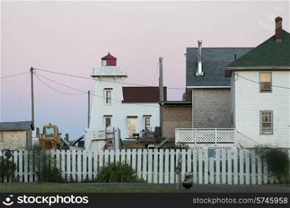 Buildings in North Rustico, Prince Edward Island, Canada