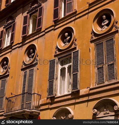 Buildings in Rome Italy