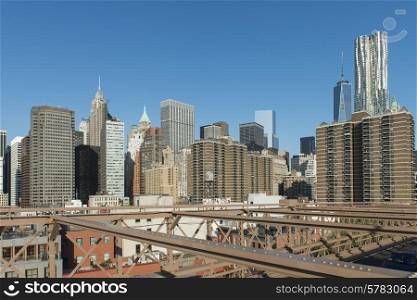 Buildings in the city, Lower Manhattan, New York City, New York State, USA