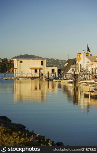 Buildings on the waterfront