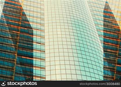 Buildings texture. Glass pattern for abstract background.