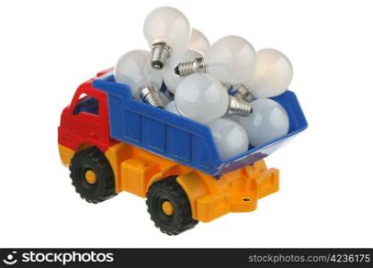Bulbs in the truck
