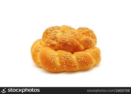 bun isolated on a white background
