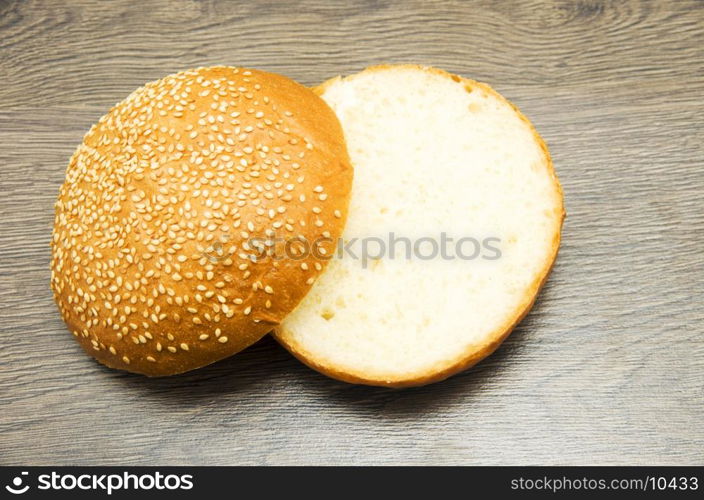 bun with sesame seeds