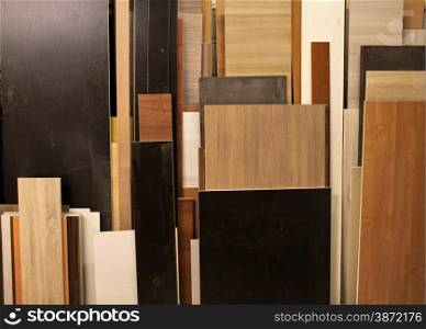 bunch of chipboard