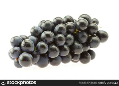bunch of grapes isolated on white
