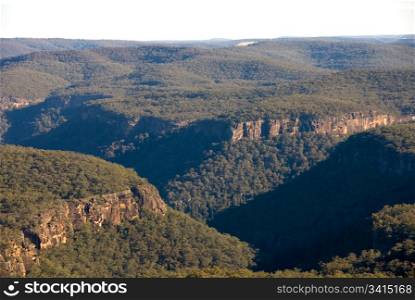 Bundanoon Gully, captured from the Echo Point Lookout, Morton National Park, Bundanoon, New South Wales, Australia