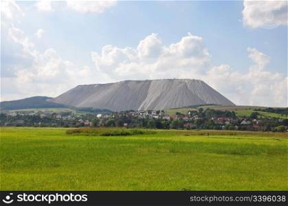 Burden dump Monte Kali near Heringen, Germany