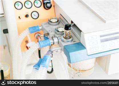 "Burgas, Bulgaria - August 07, 2012: Modern Medical Equipment At "Bourgasmed" General Hospital."