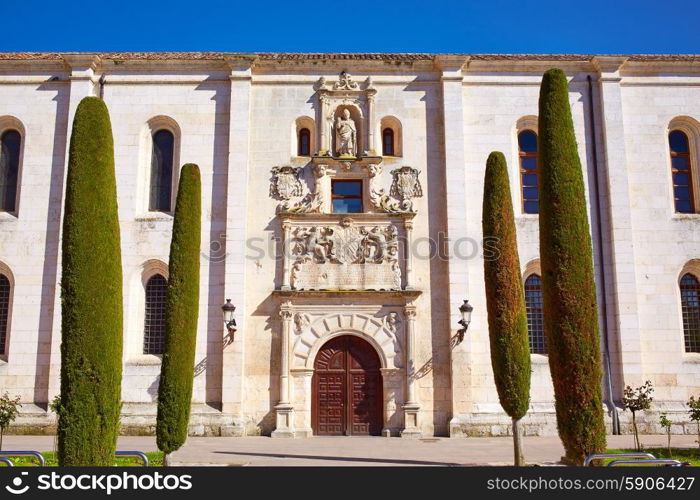 Burgos Cardenal Lopez Mendoza building in Castilla Leon at Spain