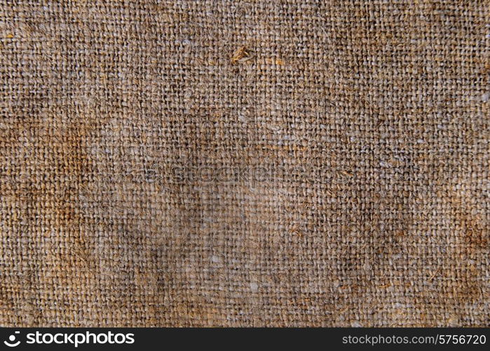 burlap of sacking texture, background