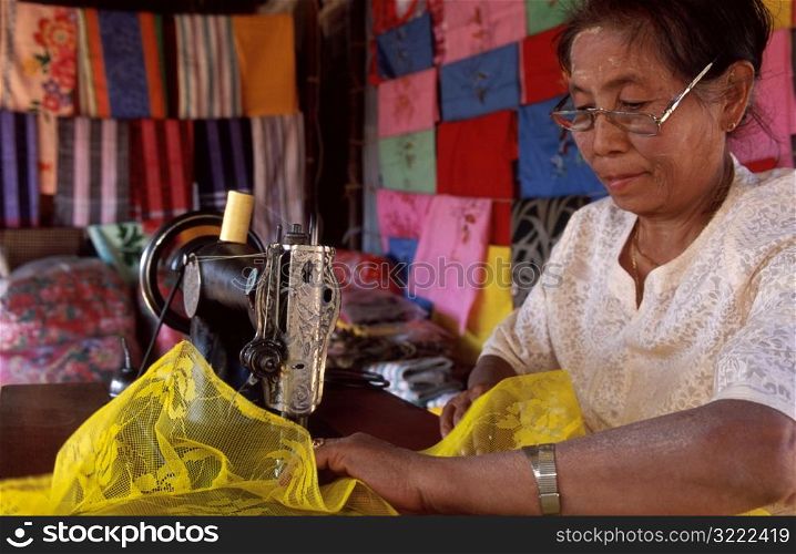 Burmese Seamstress
