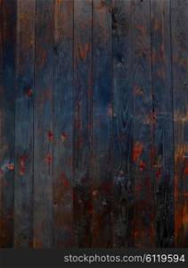 Burned wood board fence texture pattern background