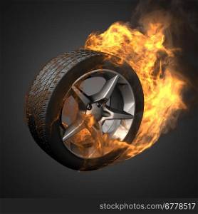 burning wheel