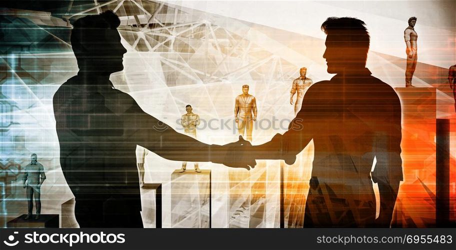 Business Agreement and Cooperation Between Two Businesses. Business Agreement