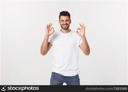 business and office concept - handsome smart buisnessman looking to camera. Isolated over white background. business and office concept - handsome smart buisnessman looking to camera. Isolated over white background.