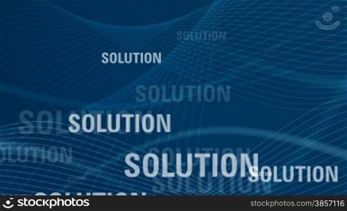business background with solution