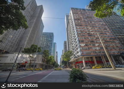 business center in Rio de Janeiro. Brazil.