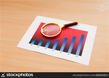 Business concept with charts