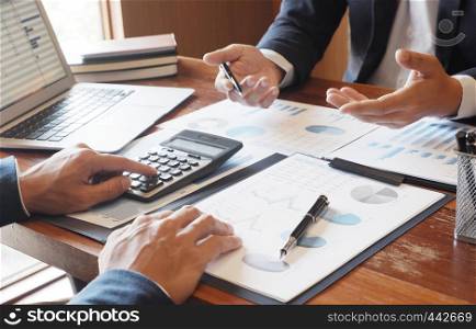 business consulting businessman meeting brainstorming report project analyze