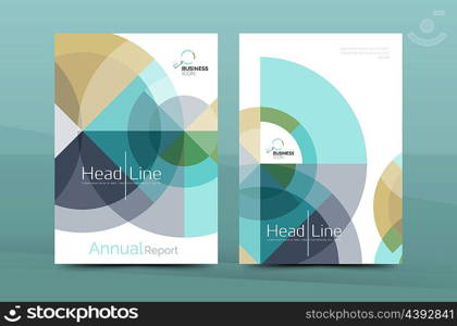 Business cover page design, brochure flyer layout, abstract presentation background poster, A4 size