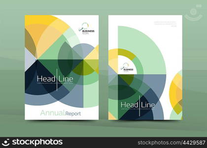 Business cover page design, brochure flyer layout, abstract presentation background poster, A4 size