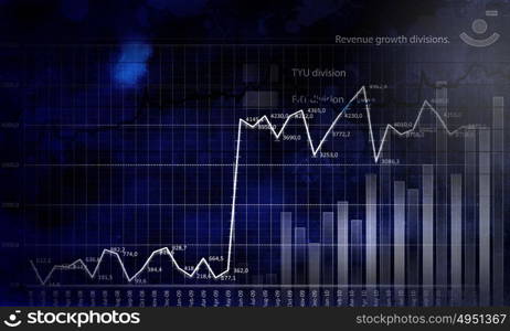 Business digital background. Digital background with infographs and business concepts