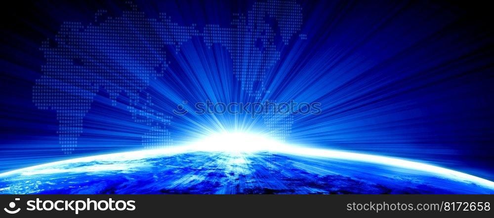 business earth background business
