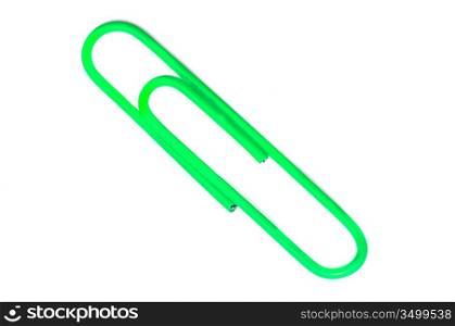 Business green clip a over white back ground