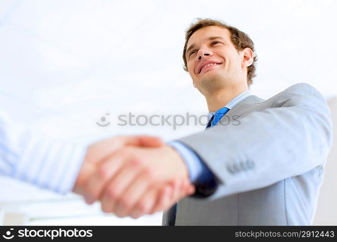 Business handshake