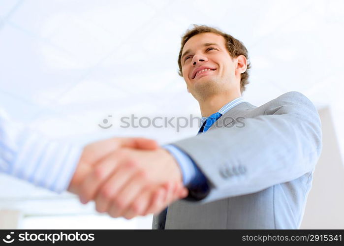 Business handshake