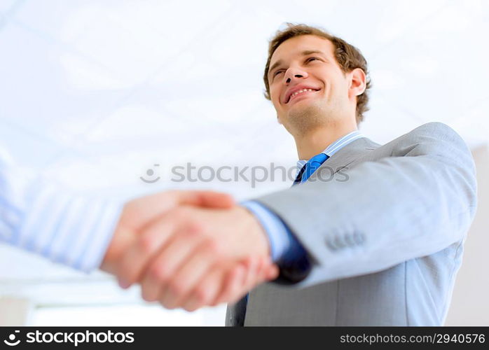 Business handshake