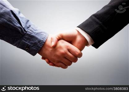 Business handshake. Deal, success, contract, cooperation concepts